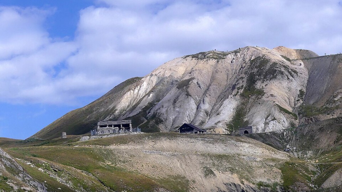 Relief du col du Galibier, exemple de panorama à identifier